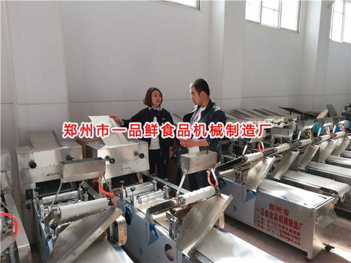 渭南客戶考察多功能成型機 渭南客戶考察多功能成型機